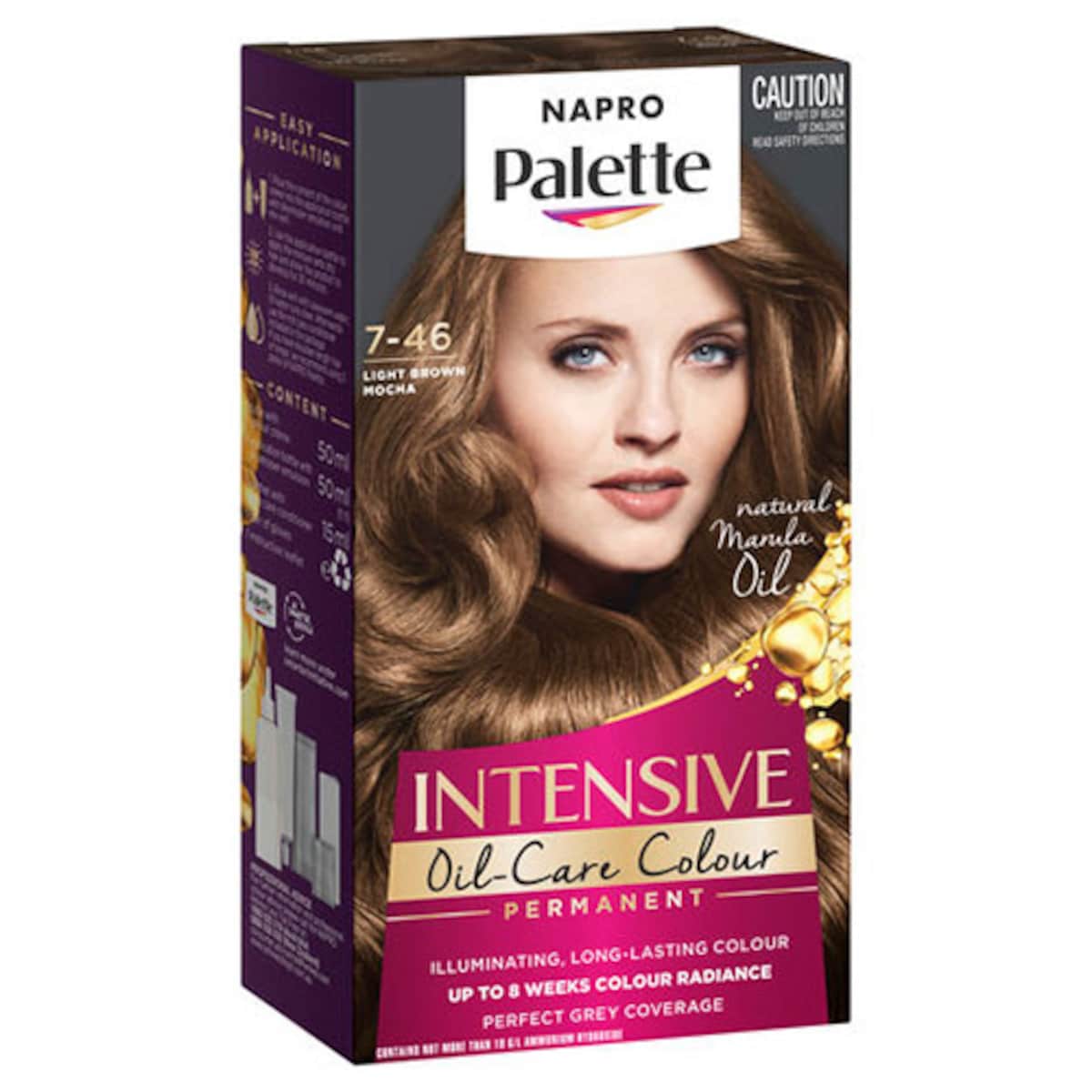 Napro Palette Hair Colour 7.46 Light Brown Mocha by Schwarzkopf