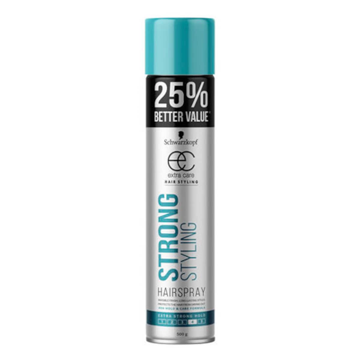 Schwarzkopf Extra Care Strong Styling Hairspray 500g