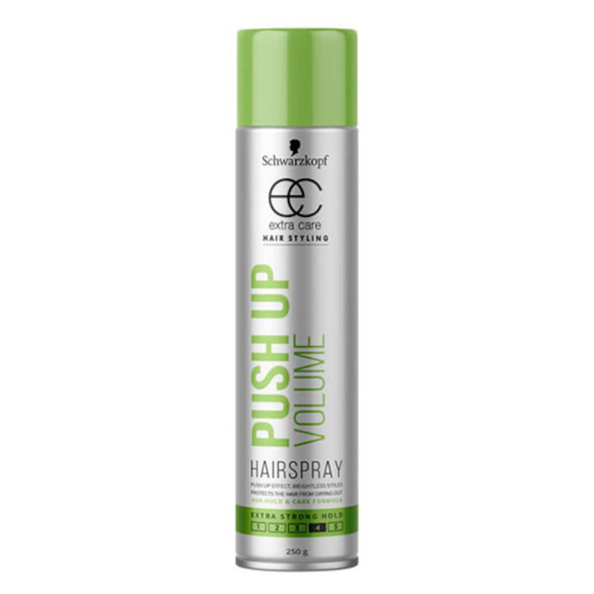 Schwarzkopf Extra Care Push Up Volume Hairspray 250g