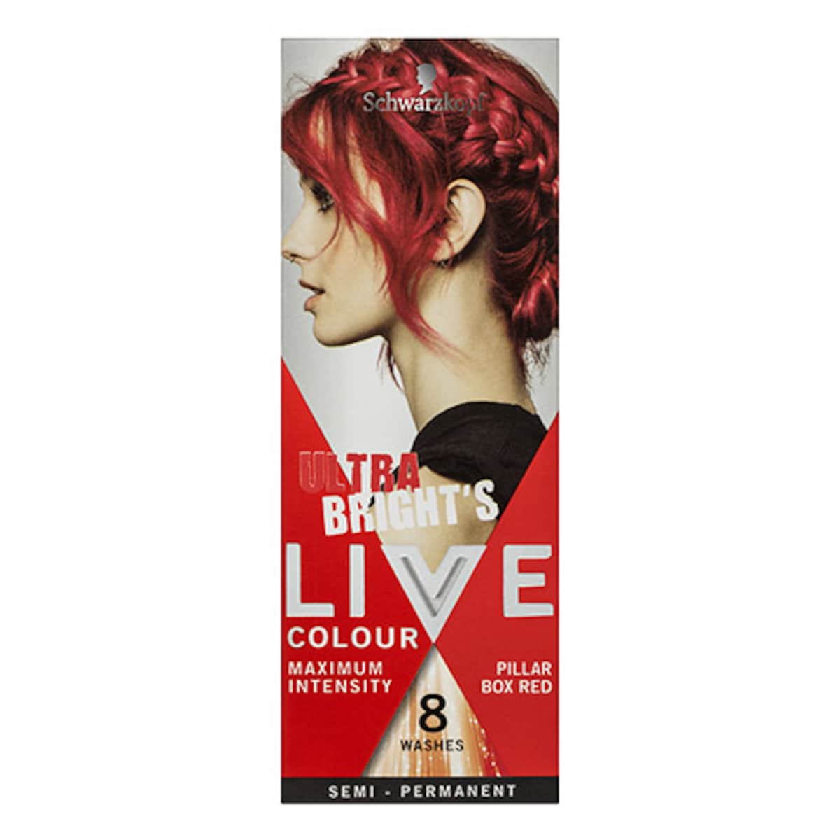 Schwarzkopf Live Colour Ultra Brights Pillar Box Red