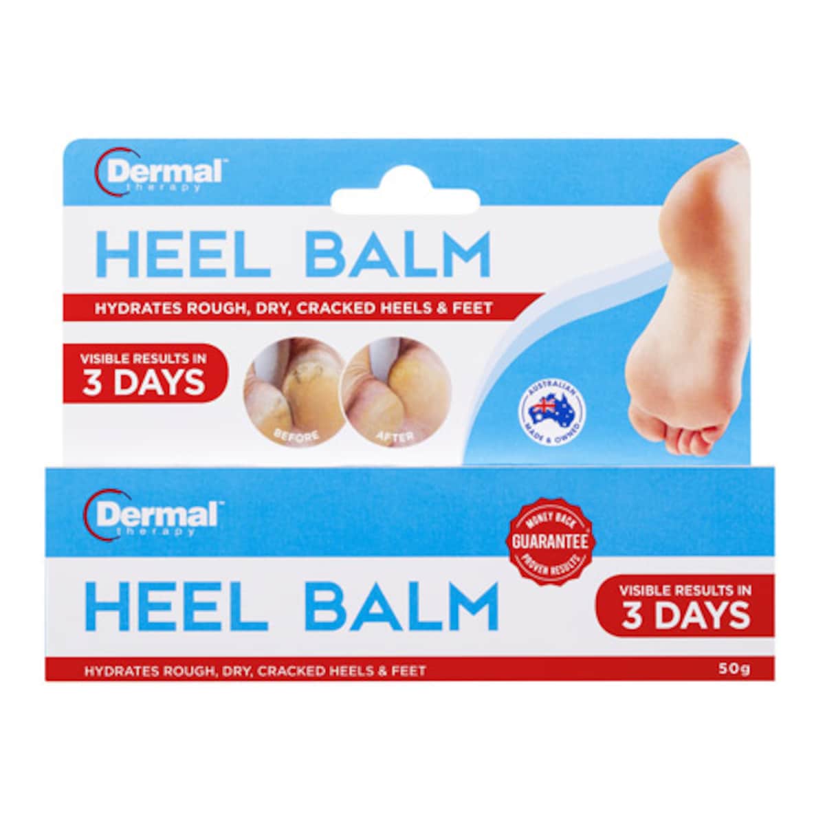 Dermal Therapy Heel Balm 50g