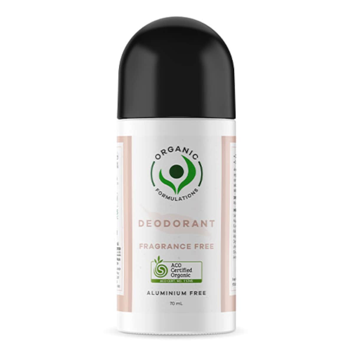 Organic Formulations Fragrance Free Deodorant 70ml