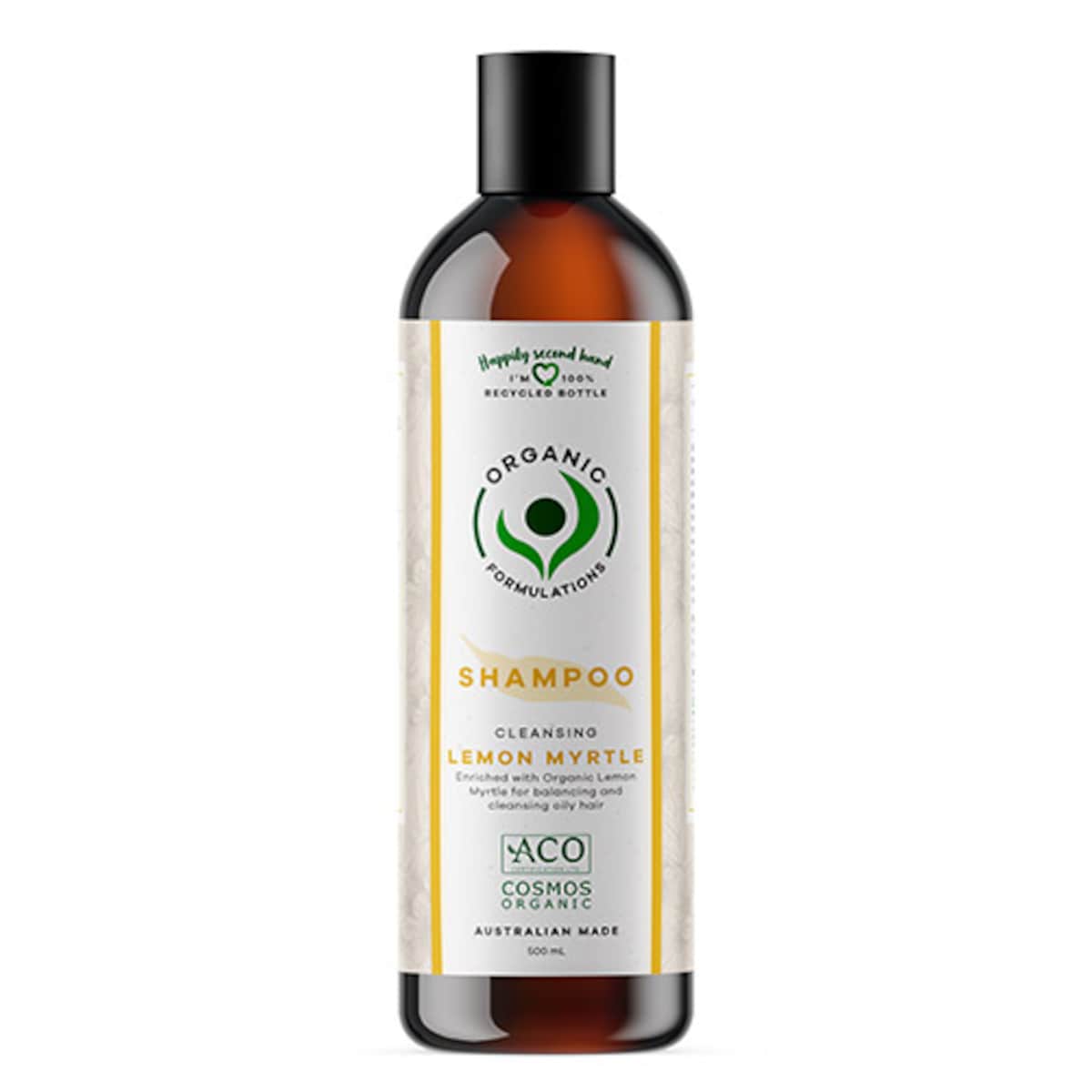 Organic Formulations Lemon Myrtle Shampoo 500ml