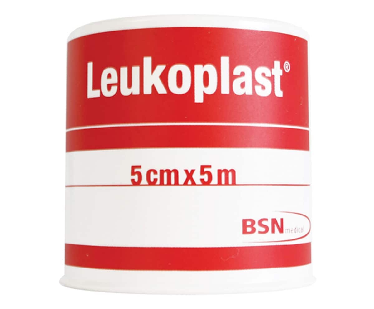 Leukoplast Standard Rigid Tape Tan 5cm x 5m 1 Roll