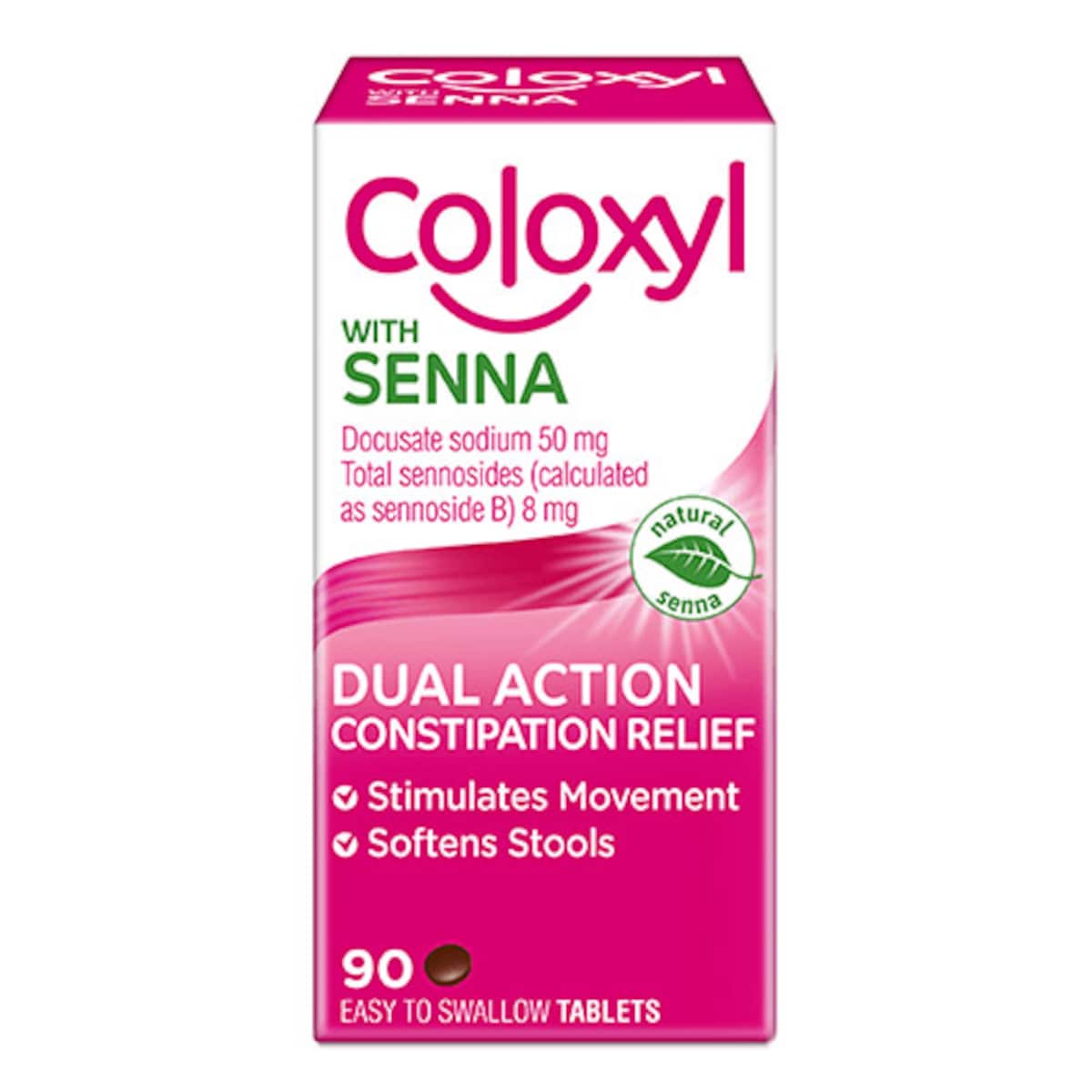 Coloxyl with Senna 90 Tablets