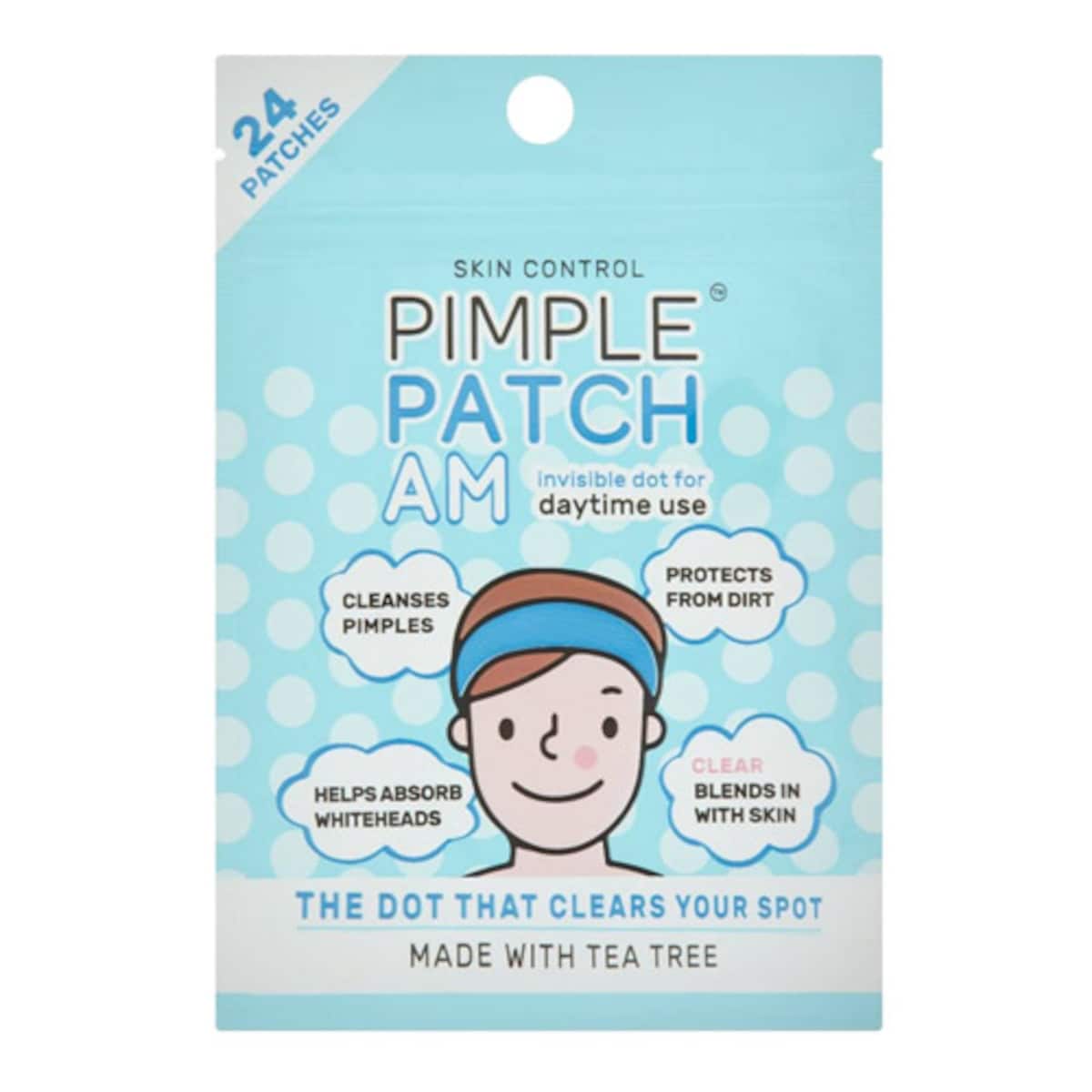 Skin Control Pimple Patches AM Daytime 24 Pack