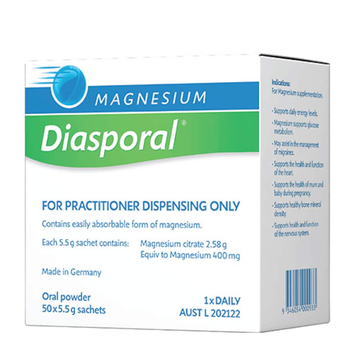Magnesium Diasporal 50 Sachets