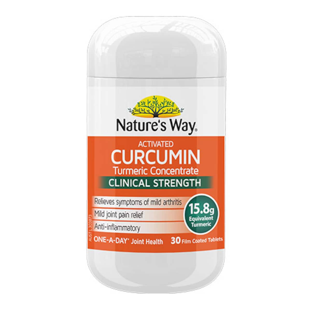 Nature's Way Activated Curcumin Clinical Strength 30 Tablets