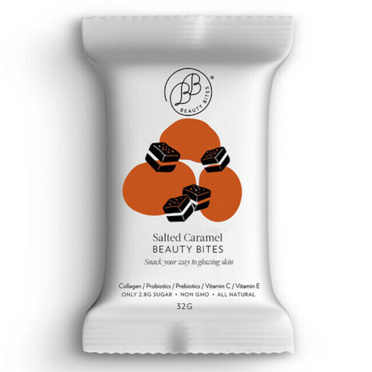 Krumbled Foods Beauty Bites Salted Caramel 32g