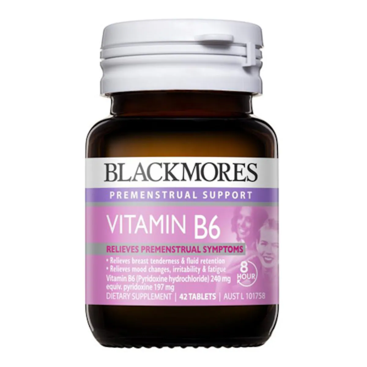 Blackmores Vitamin B6 240mg PMS Support 42 Tablets