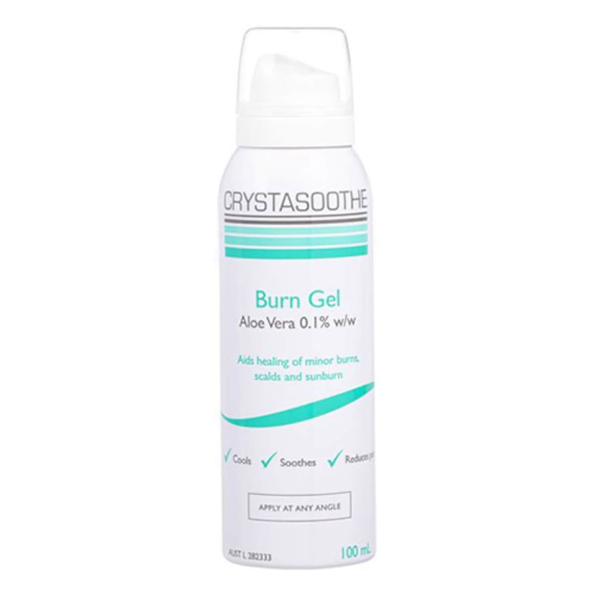 Crystasoothe Healing Burn Gel Spray 100g