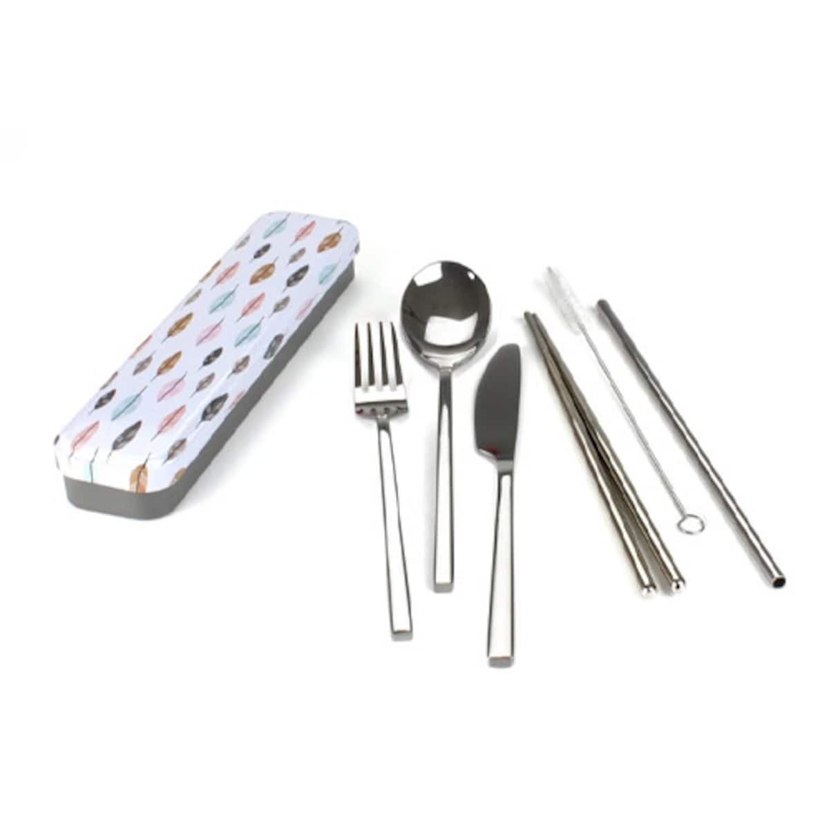 Retrokitchen Leaves Stainless Steel Cutlery Set