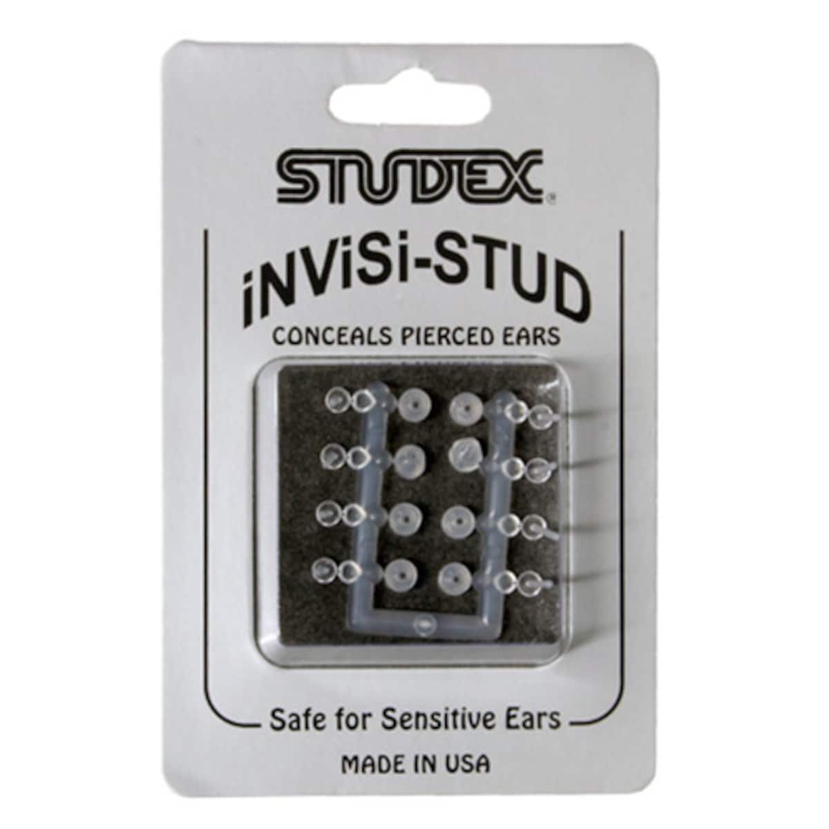 Studex Invisi-Stud Earrings 4 Pairs