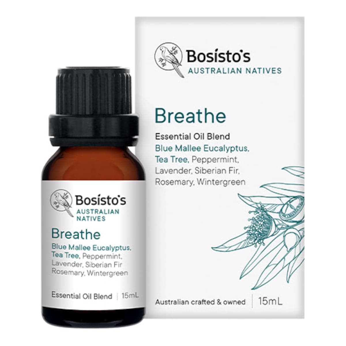 Bosisto's Natives Breathe Oil 15ml