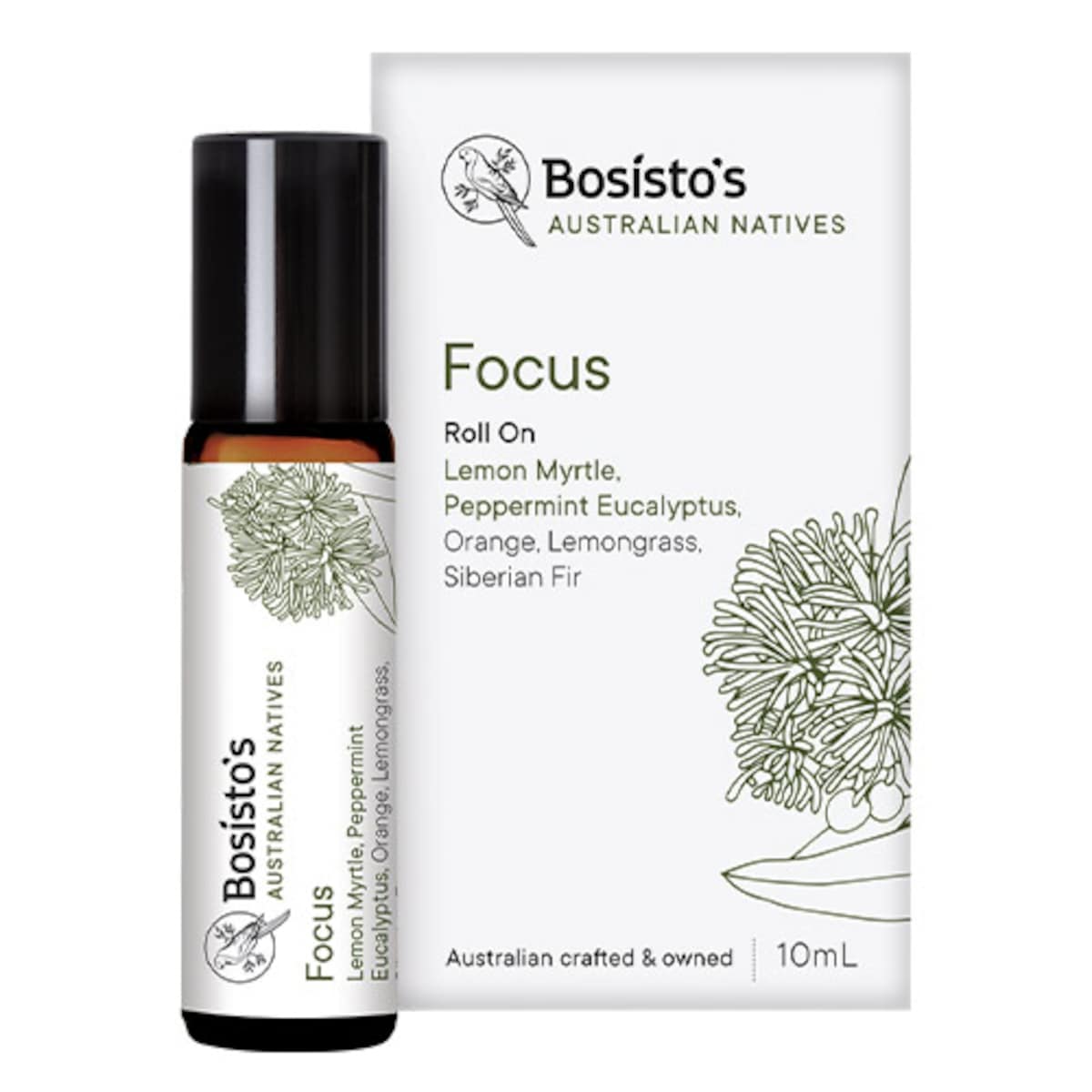 Bosisto's Natives Focus Roll On 10ml