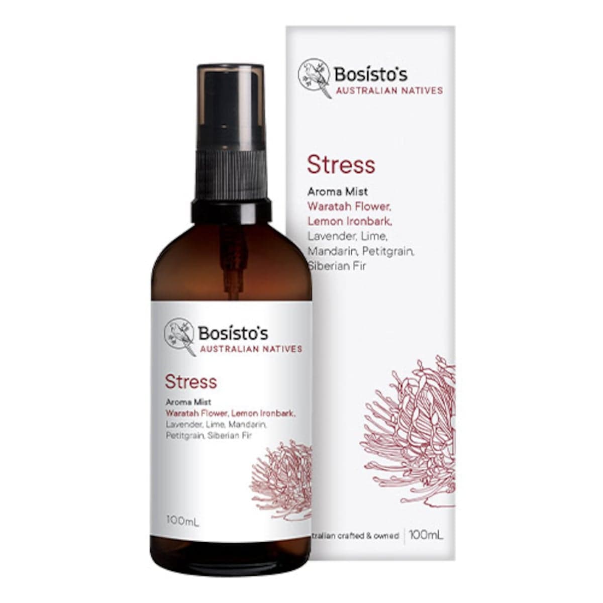 Bosisto's Natives Stress Aroma Mist 100ml