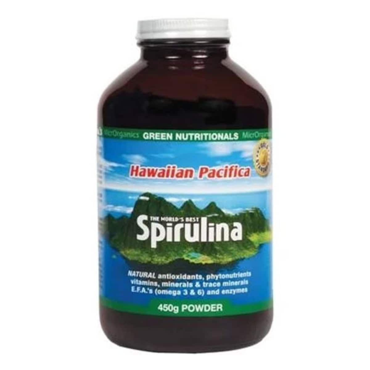 Green Nutritionals Hawaiian Pacifica Spirulina Powder 450g