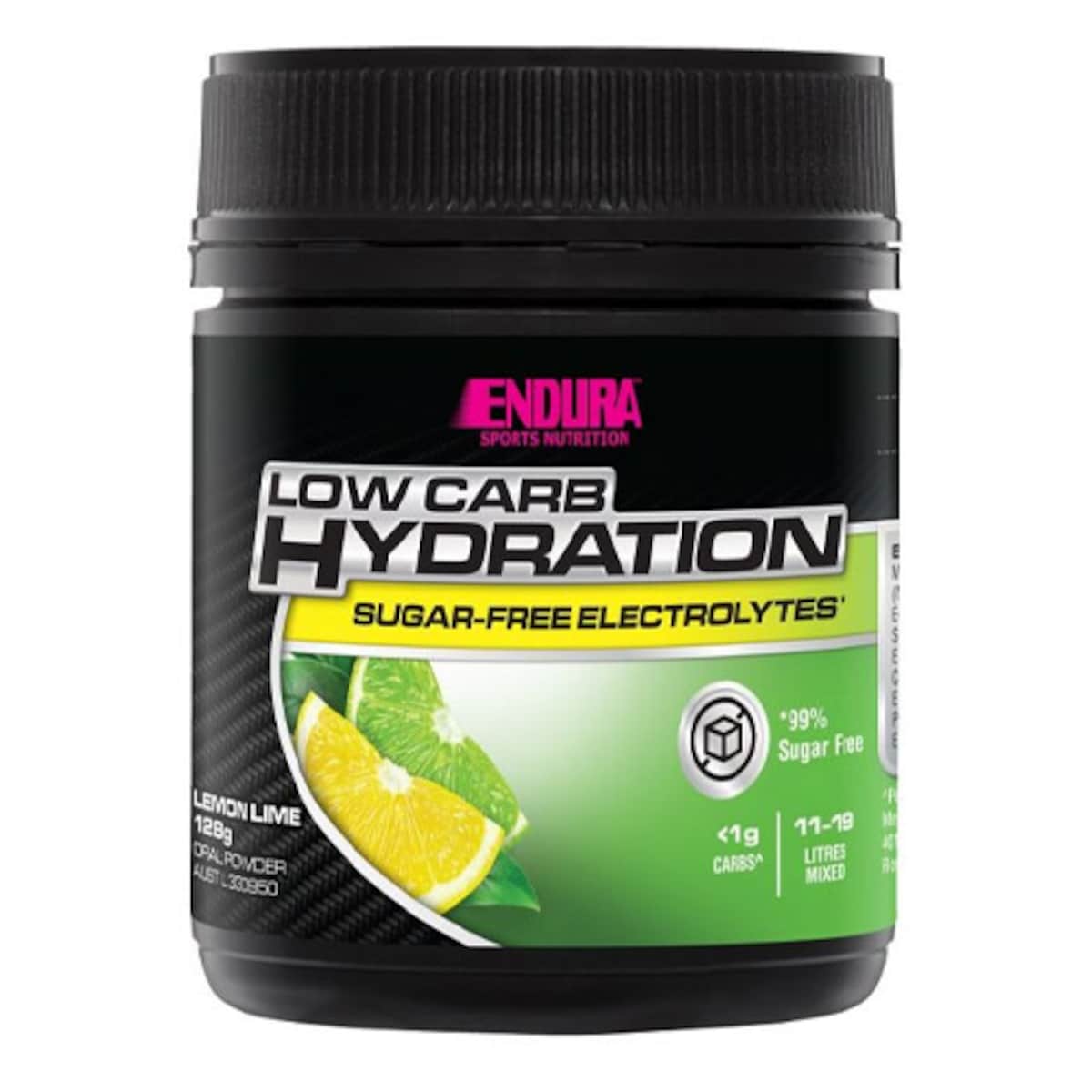 Endura Rehydration Low Carb Fuel Lemon Lime 135g
