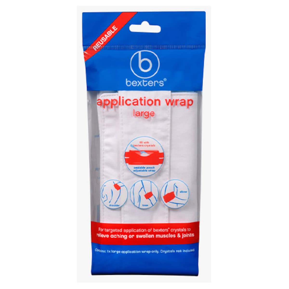 Bexters Reusable Application Wrap Large 1 Pack