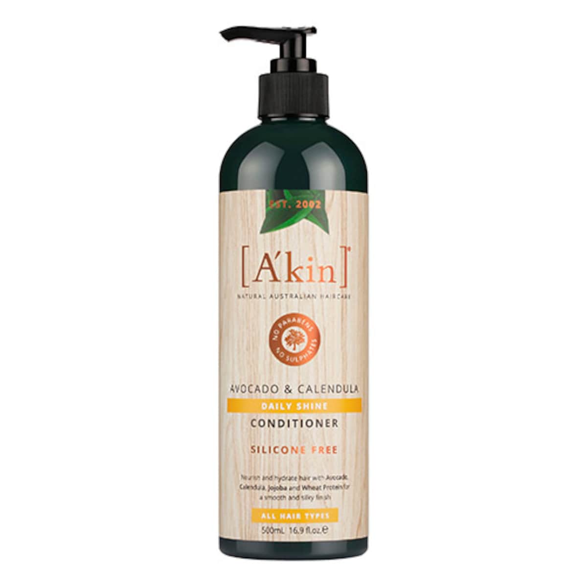 Akin Avocado & Calendula Daily Shine Conditioner 500ml