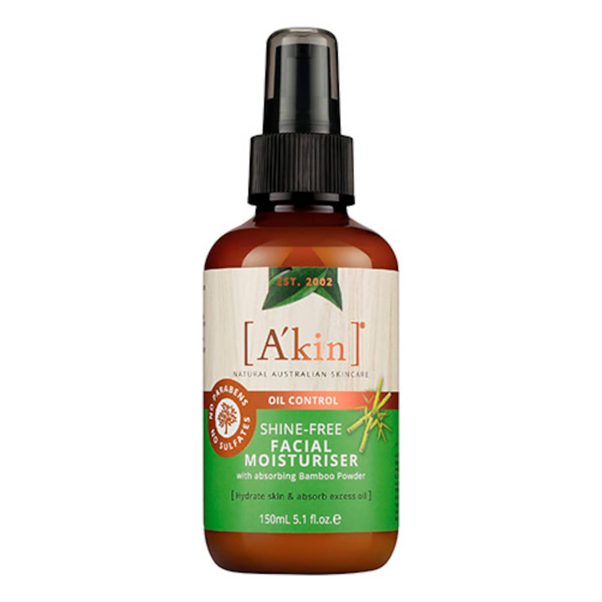 Akin Shine-Free Facial Moisturiser 150ml