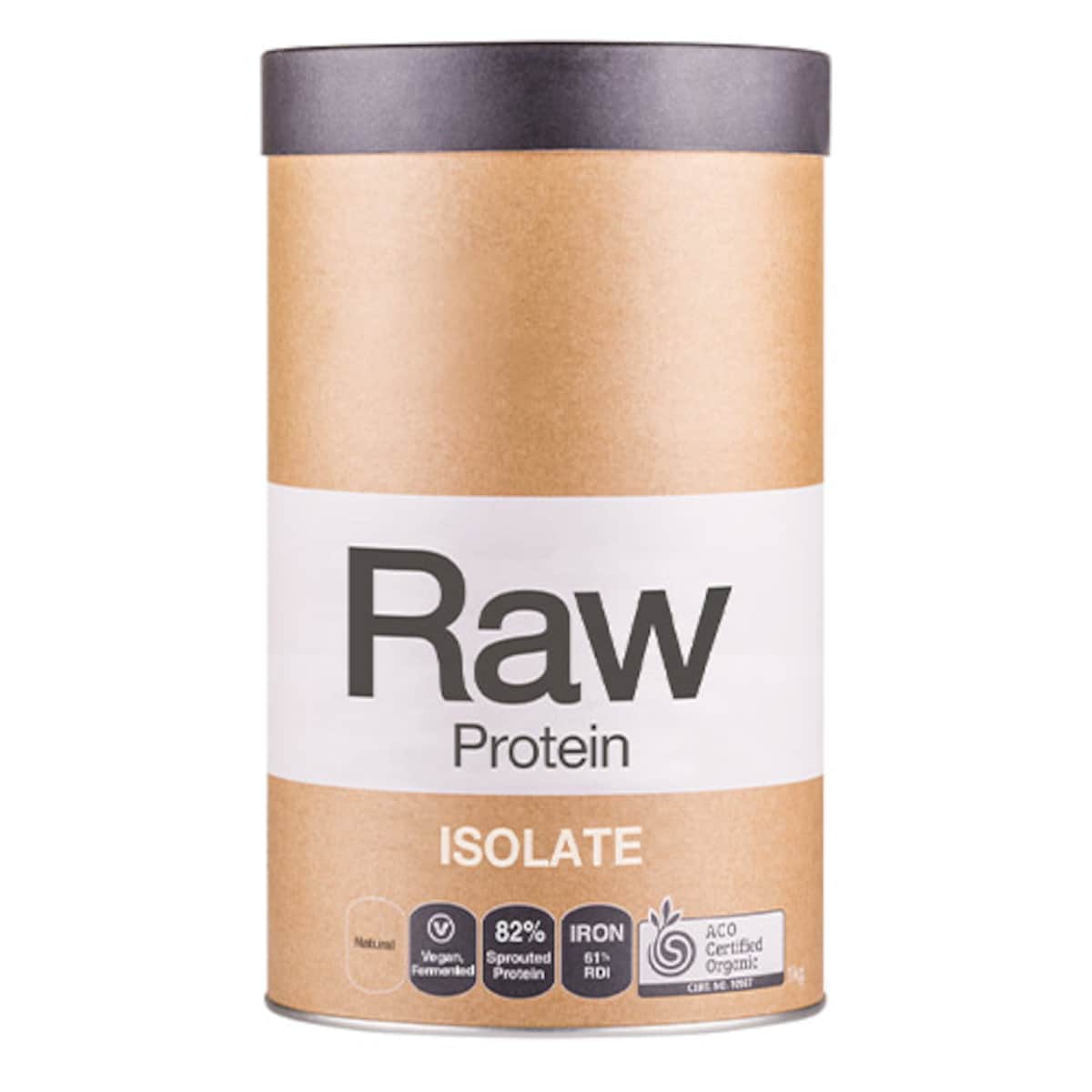 Amazonia Raw Vegan Protein Isolate Natural 1kg