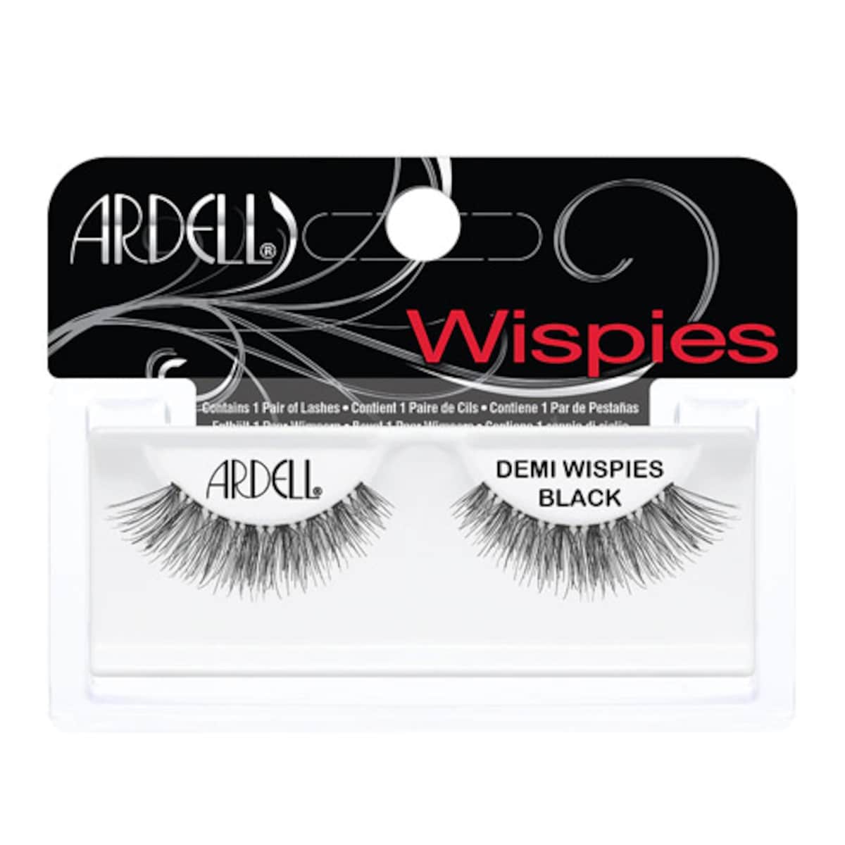 Ardell Natural Demi Wispies Lashes Black 1 Pair