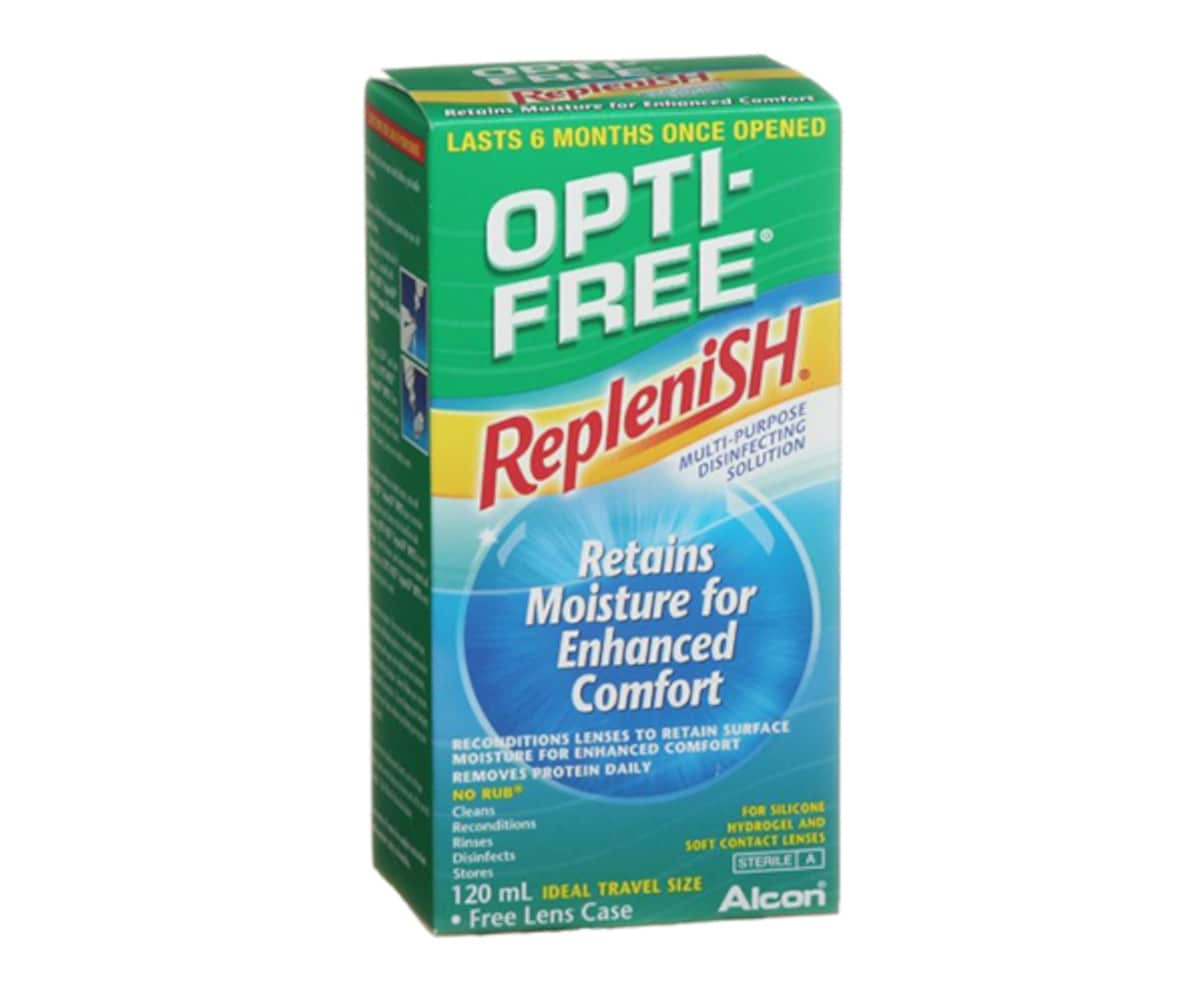 Opti-Free Replenish Multi-purpose Disinfecting Solution 120ml