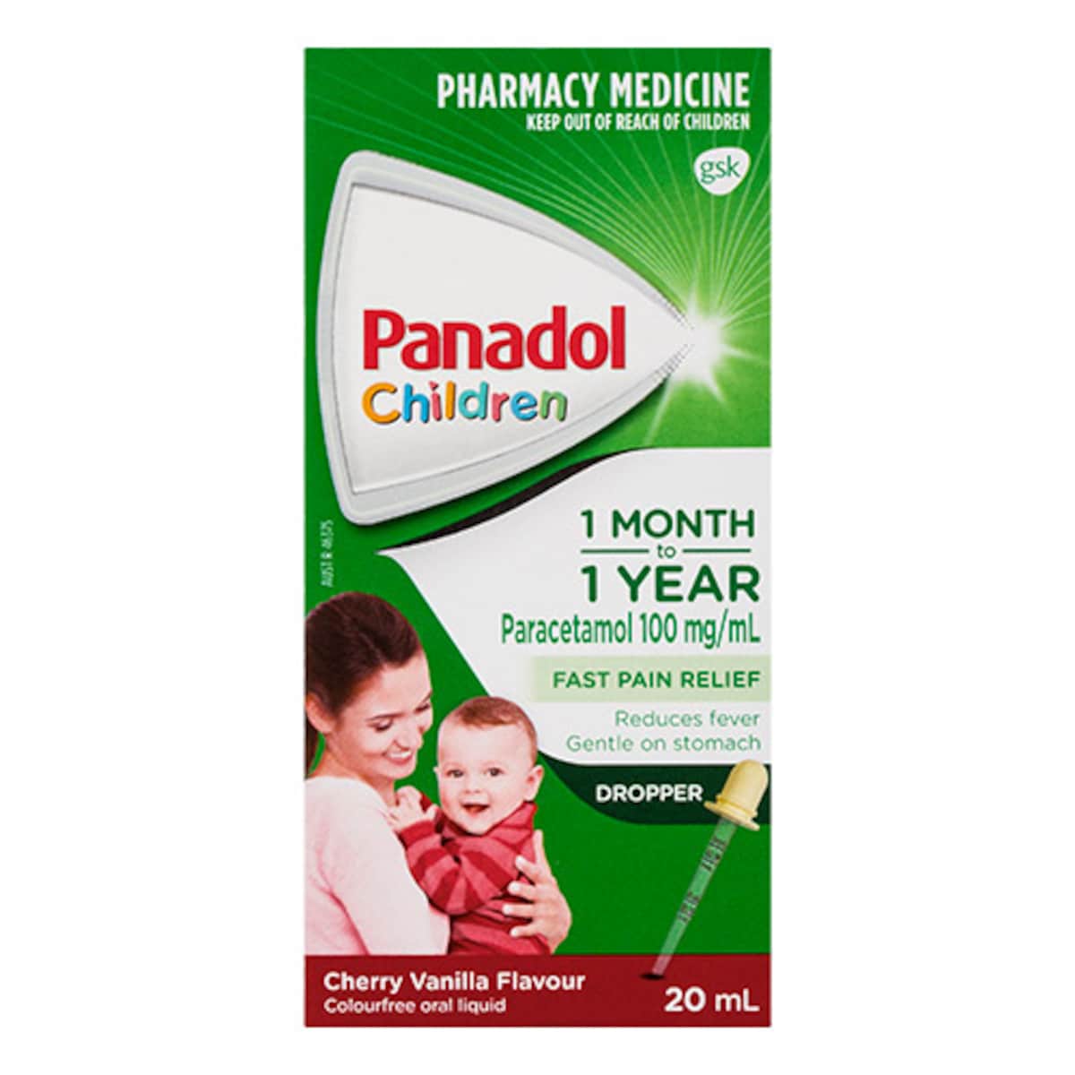 Panadol Children 1 Month-1 Year Baby Drops with Dropper 20ml