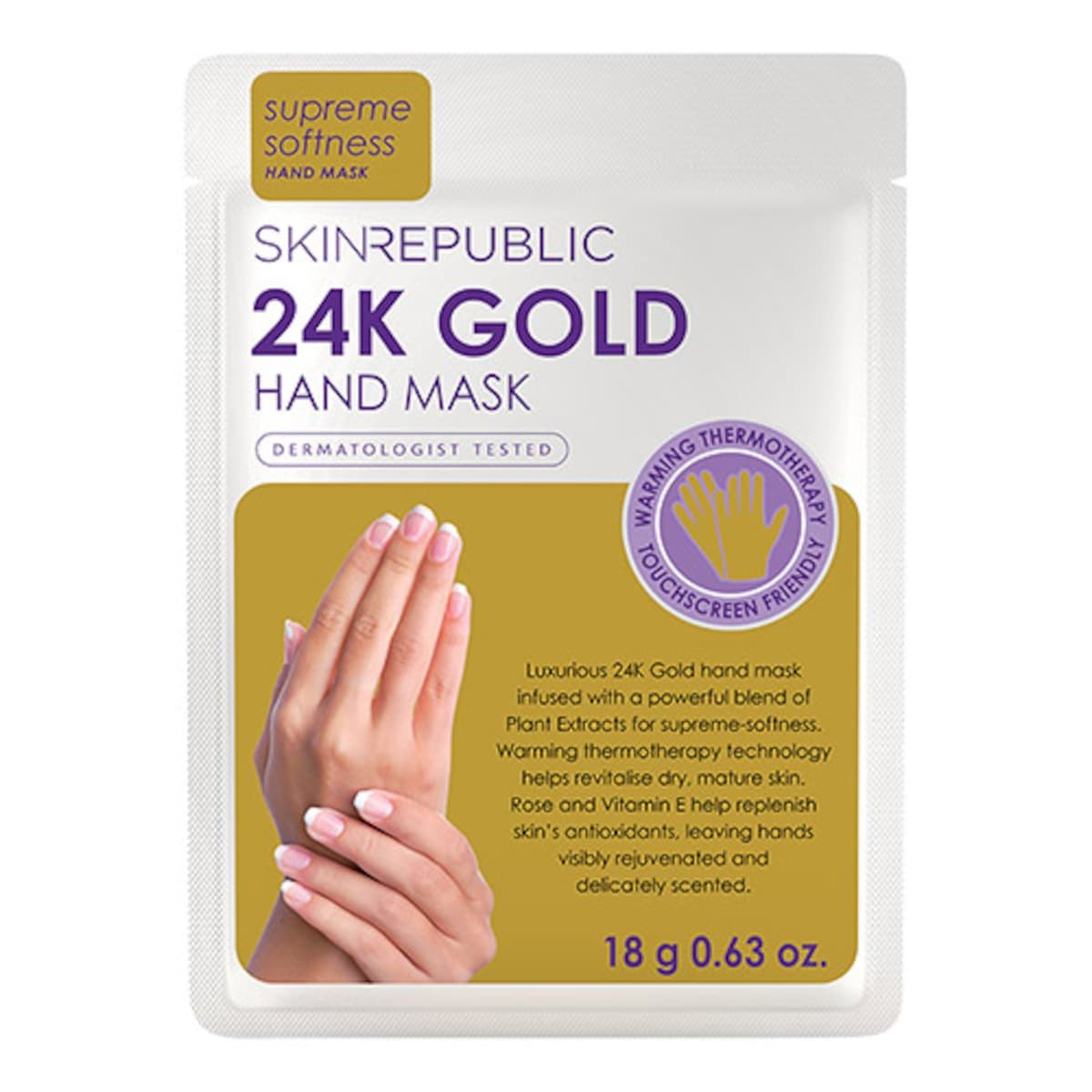 Skin Republic 24K Gold Hand Mask