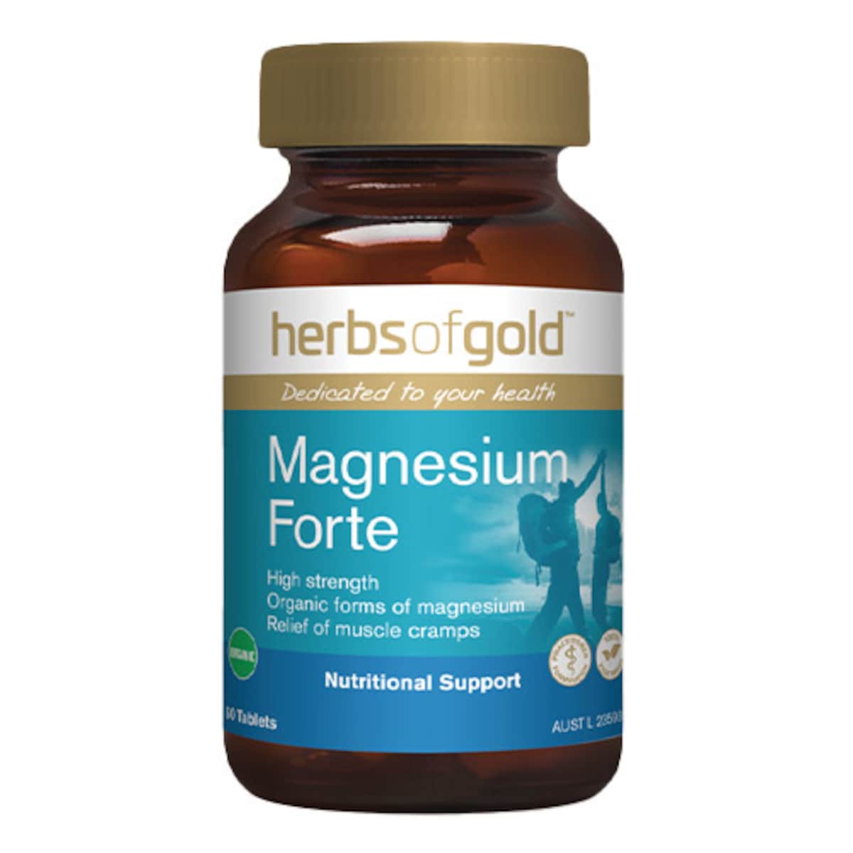 Herbs of Gold Magnesium Forte 60 Tablets