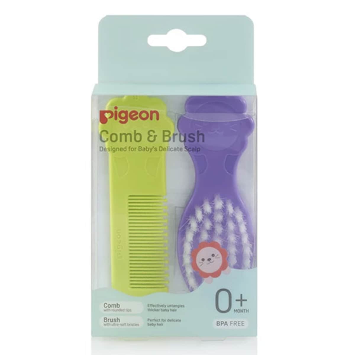 Pigeon Baby Brush & Comb Set