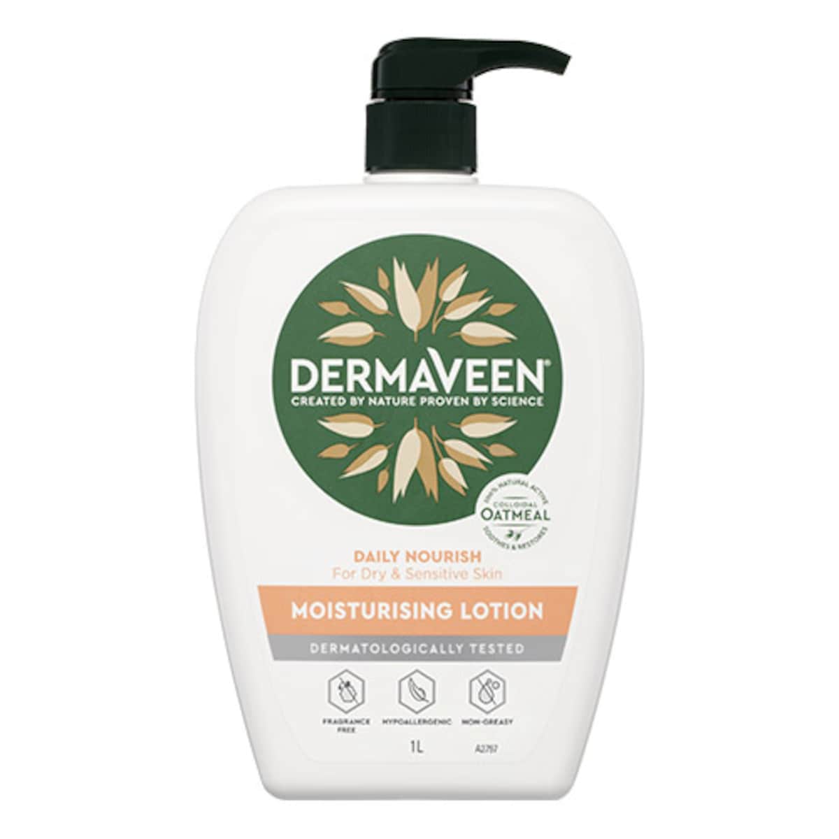 DermaVeen Daily Nourish Moisturising Lotion 1 Litre