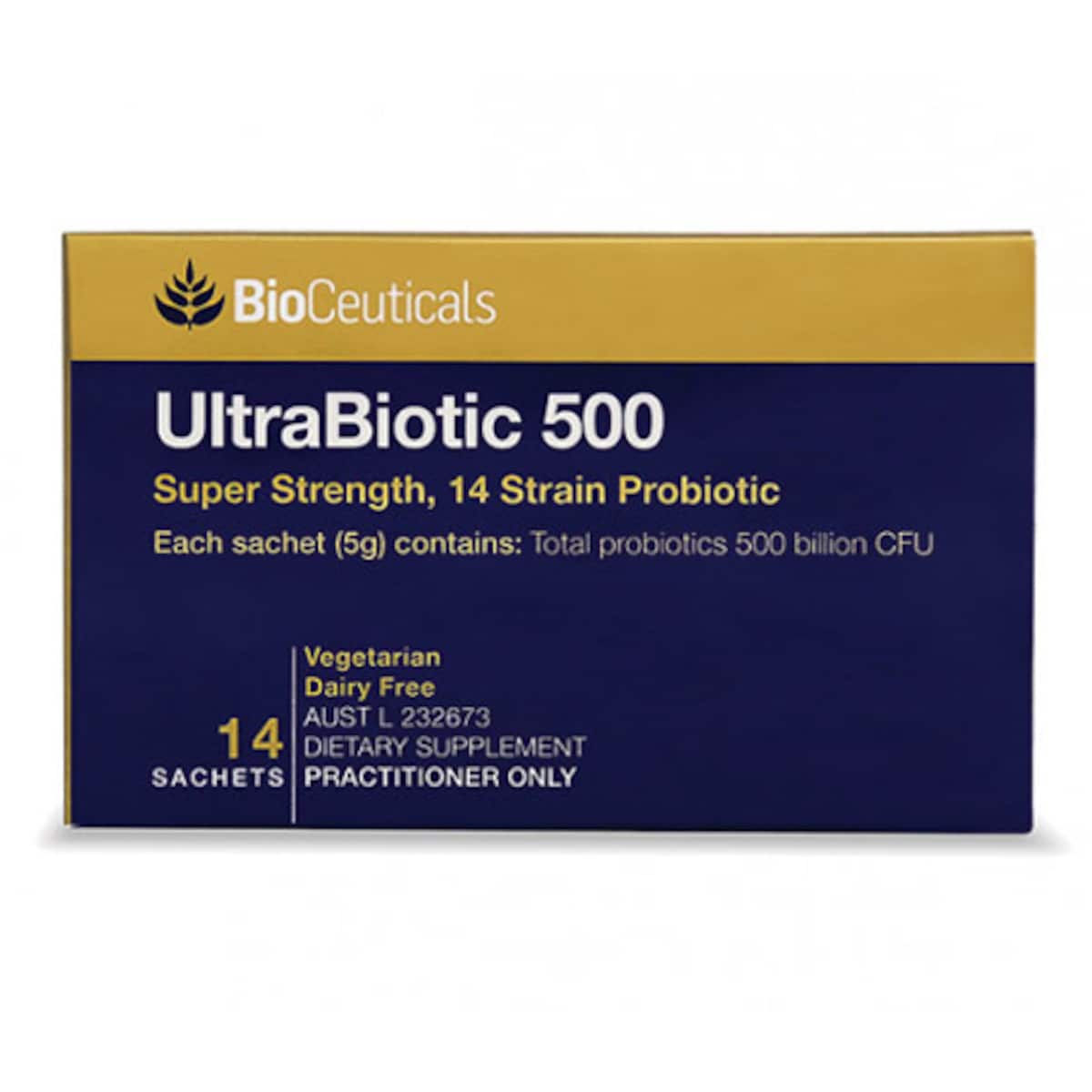 BioCeuticals UltraBiotic 500 (70g) 14 Sachets