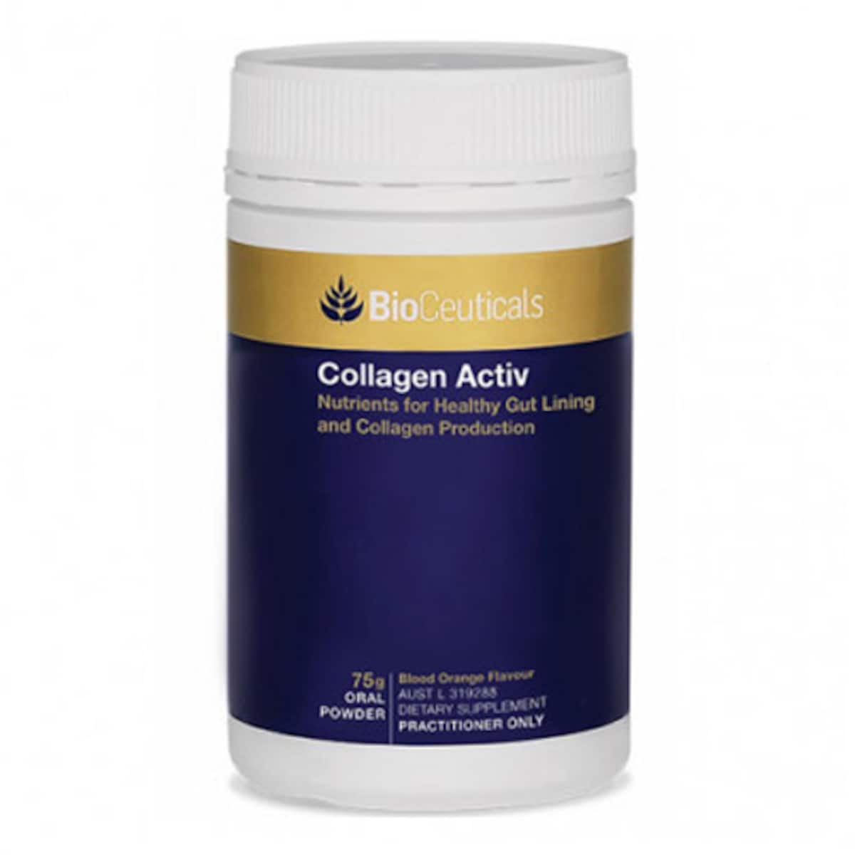 BioCeuticals Collagen Activ Powder Blood Orange Flavour 75g