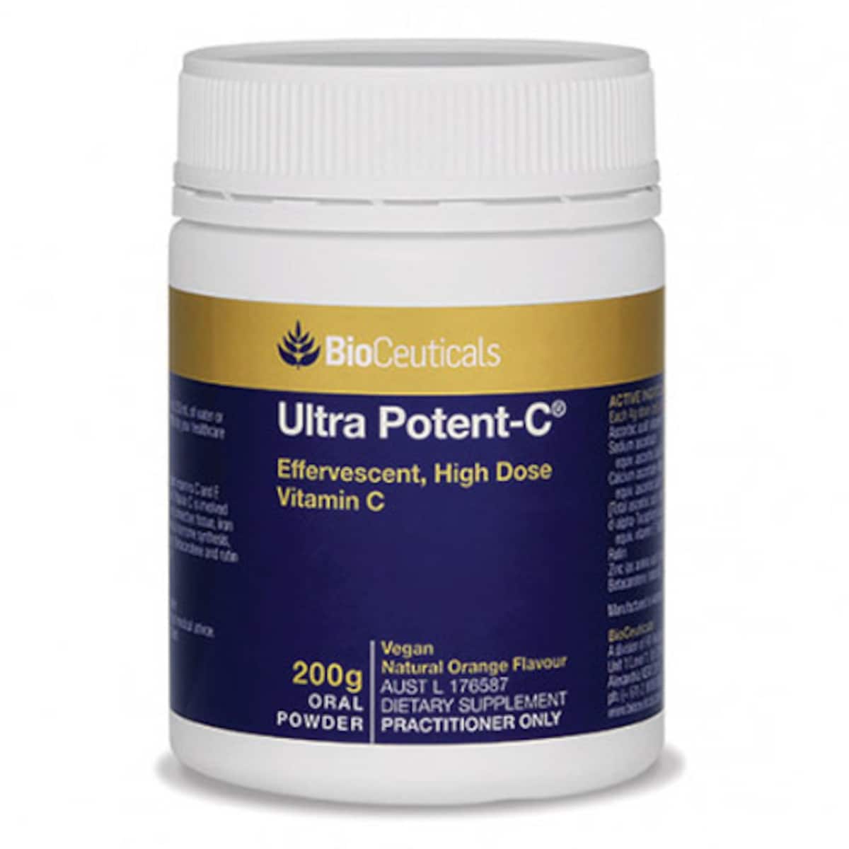 BioCeuticals Ultra Potent-C Oral Powder 200g