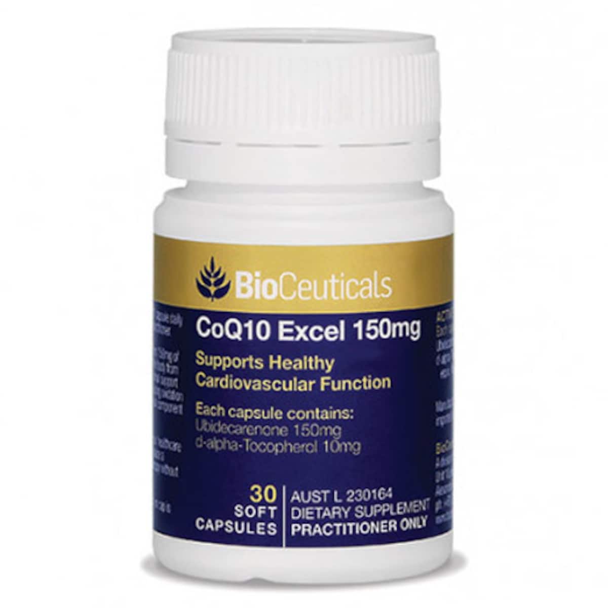 BioCeuticals CoQ10 Excel 150mg 30 Capsules