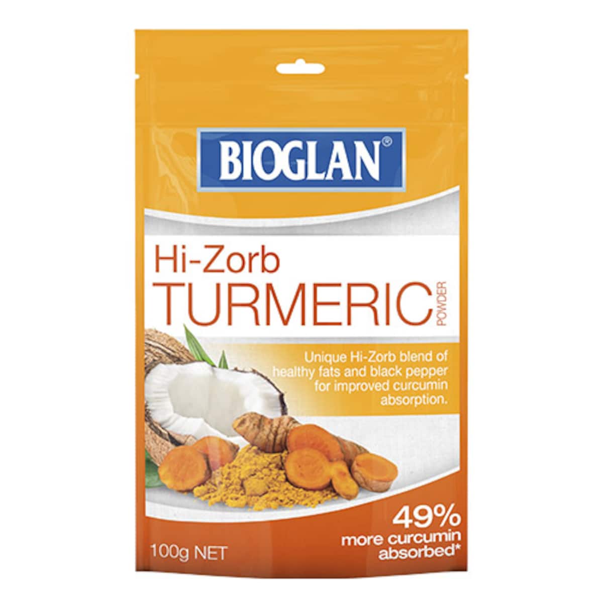 Bioglan Hi-Zorb Turmeric Powder 100g