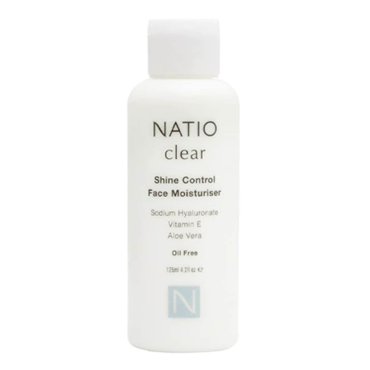 Natio Clear Shine Control Face Moisturiser 125ml