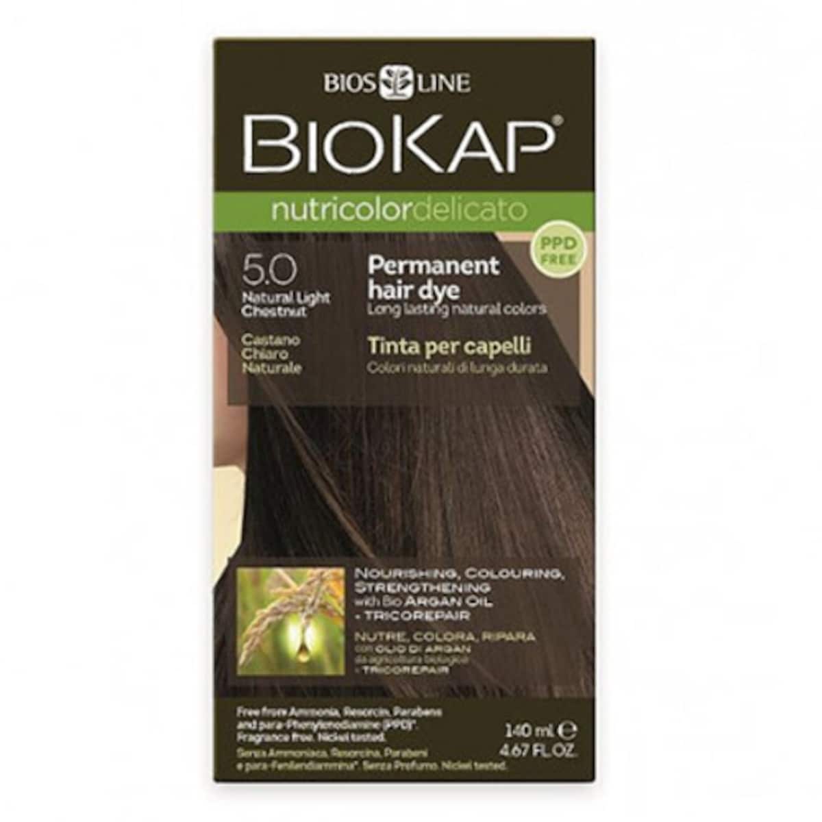 Biokap Nutricolor Delicato 5.0 Natural Light Chestnut 140ml