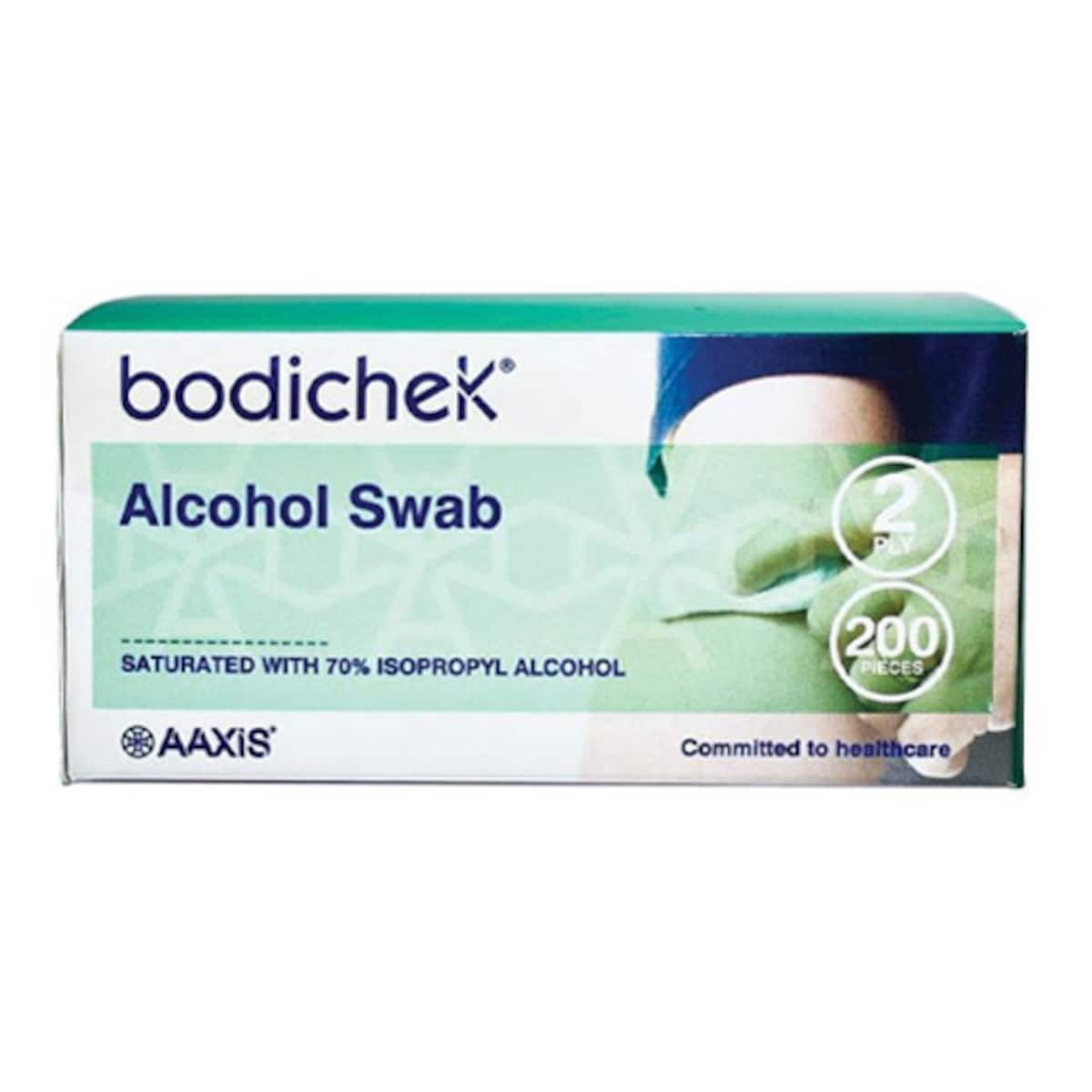 Bodichek Individual Alcohol Swabs 200 Pack