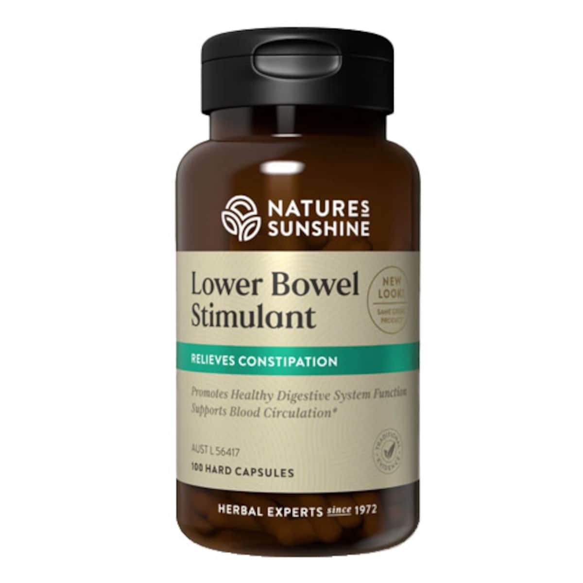 Nature's Sunshine Lower Bowel Stimulant 100 Capsules