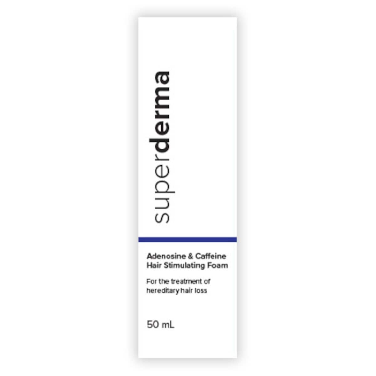 Superderma Adenosine & Caffeine Hair Stimulating Foam 50mL