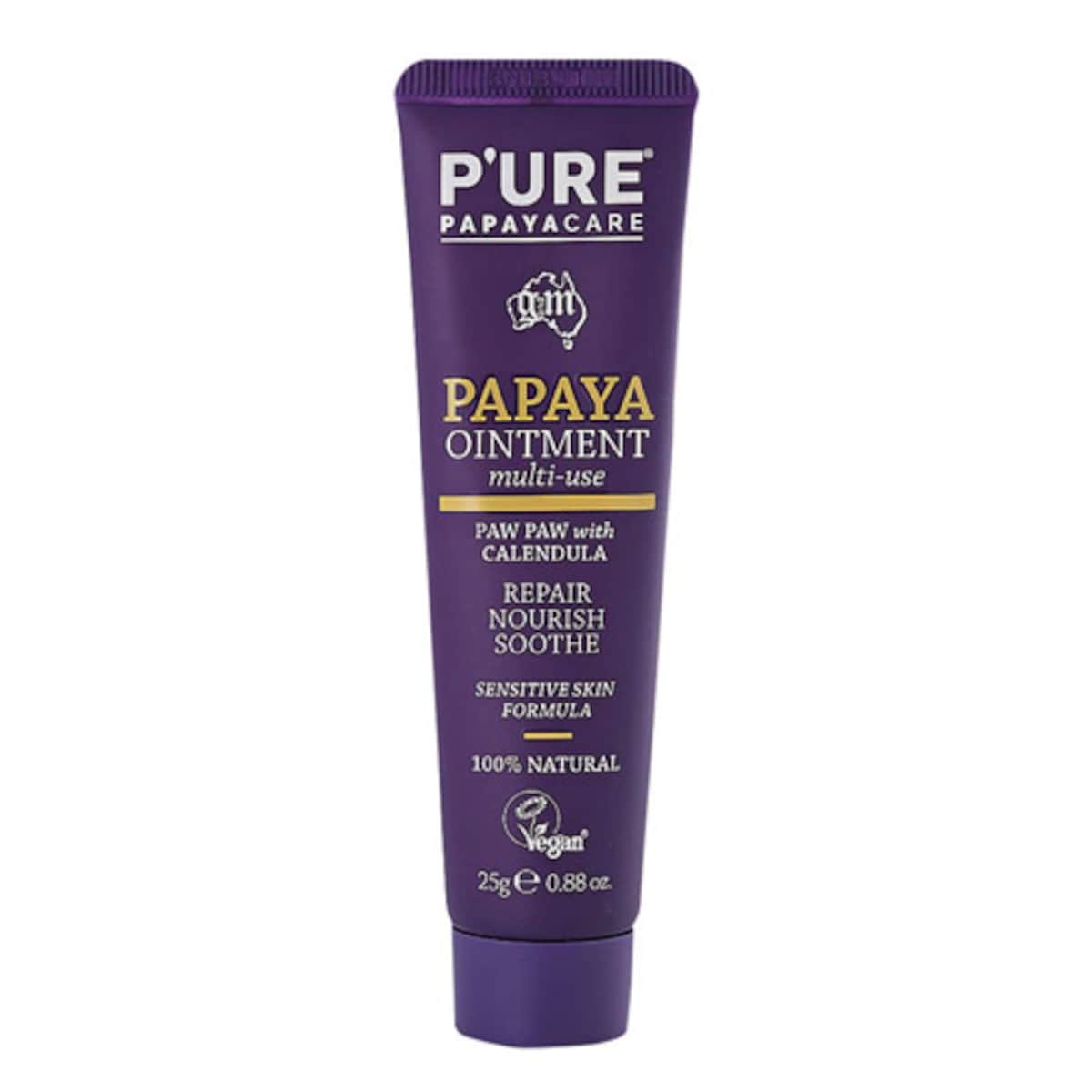 P'ure PapayaCare Papaya Ointment Multi-Use 25g