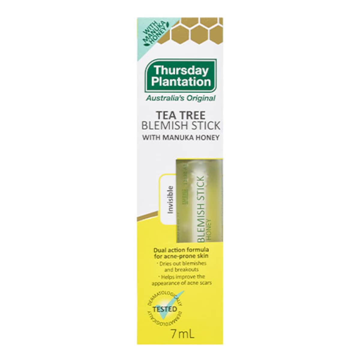 Thursday Plantation Tea Tree Blemish Stick with Manuka Honey 7ml