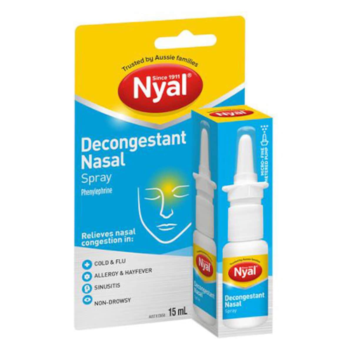 Nyal Decongestant Nasal Spray 15ml