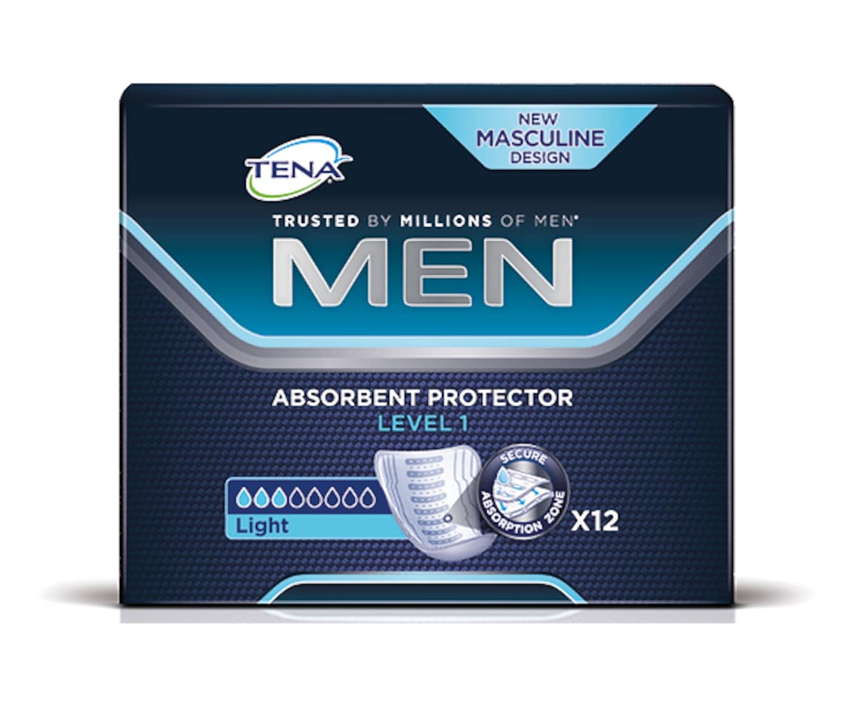 Tena Men Absorbent Protector Level 1 12 Pack