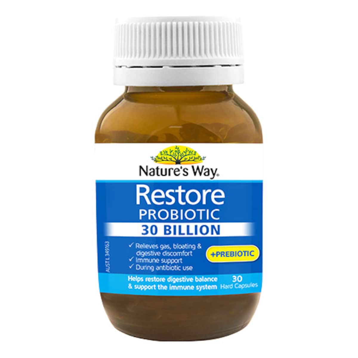 Nature's Way Restore Probiotic 30 Billion 30 Capsules