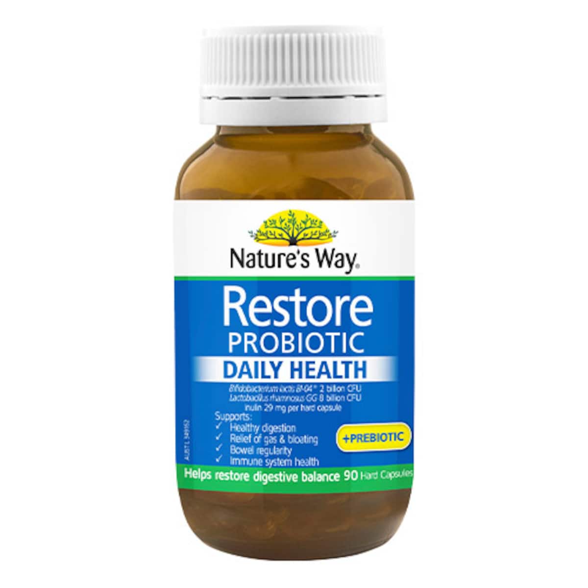 Nature's Way Restore Probiotic Daily Health 90 Capsules