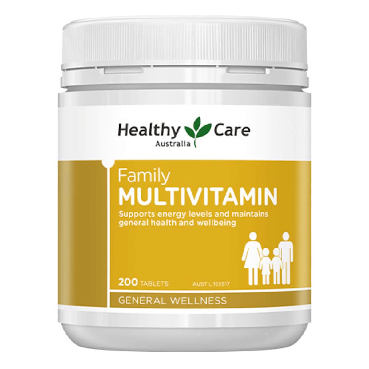 Healthy Care Family Multivitamin 200 Tablets